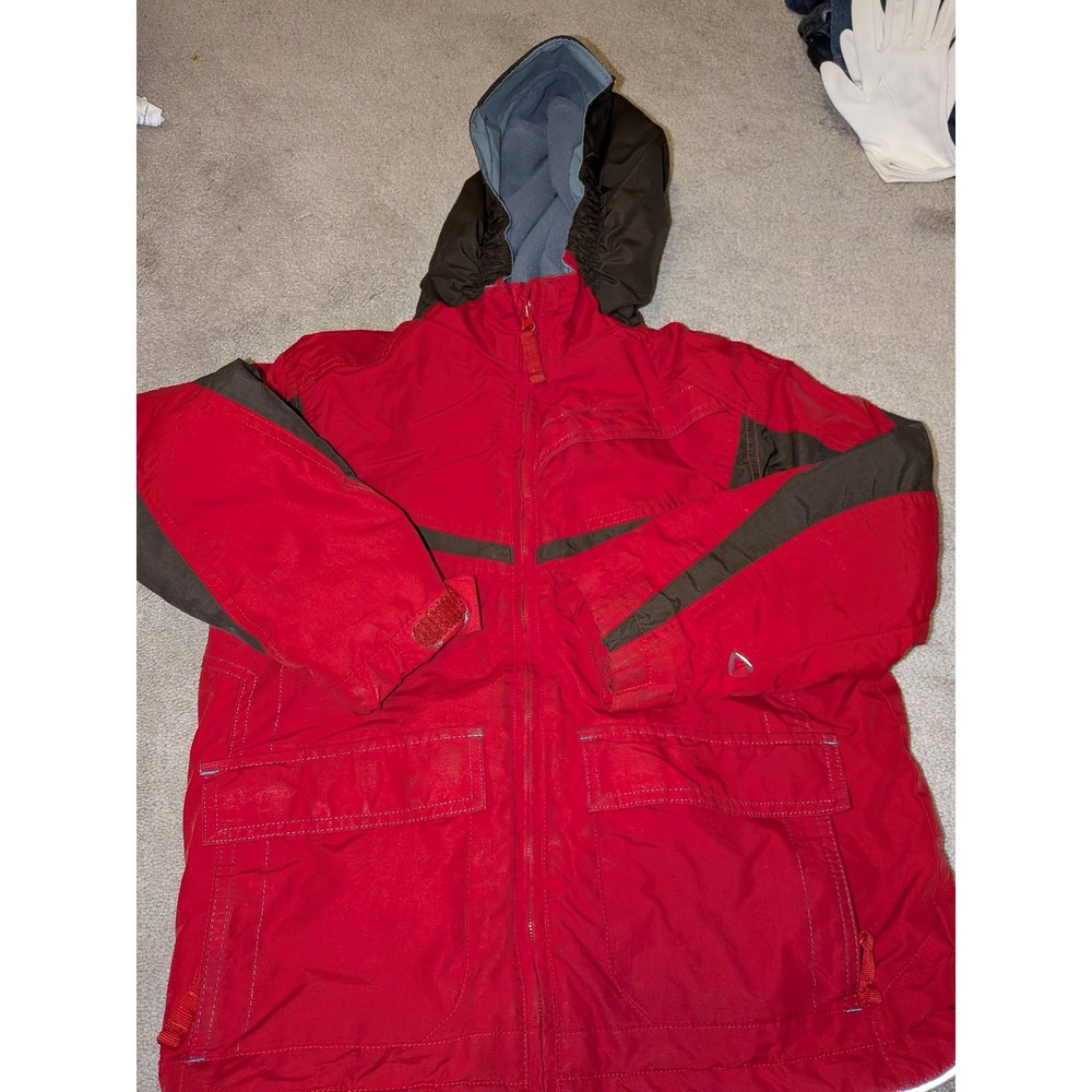 Lands' End Kids Red coat size 7